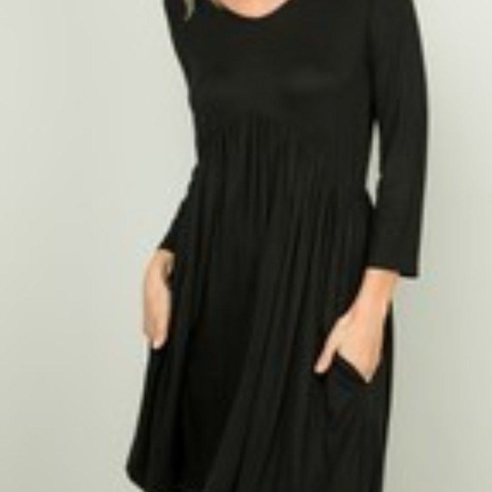 Black Babydoll Dress
